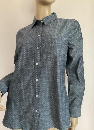 Фирменная рубашка под джинс/s/ brend banana pepublic