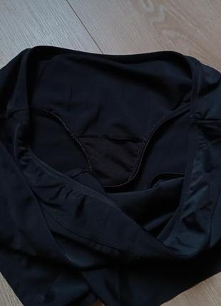 Черные женские плавки шортами / качественные шортики для воды2 фото
