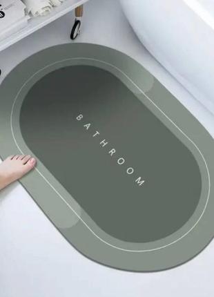 Килимок для ванної кімнати вологопоглинаючий memos 40х60 см