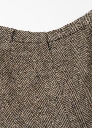 Burberrys vintage wool tweed skirt женская юбка2 фото