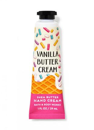 Ароматный крем для рук bath &amp; body works hand cream vanilla buttercream 29мл3 фото