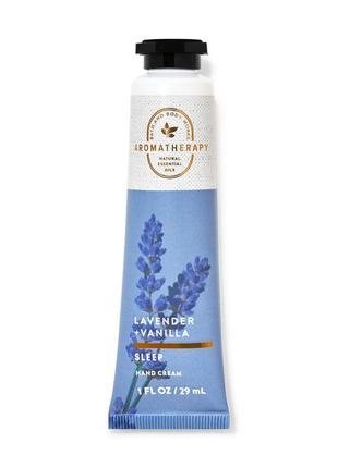 Ароматный крем для рук bath &amp; body works hand cream lavender vanilla 29мл3 фото