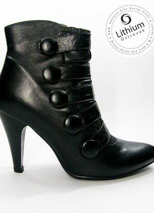 Ботильоны осень-весна - кожа - princess - италия