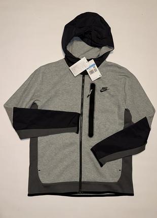 Кофта nike sportswear tech fleece woven full-zip5 фото