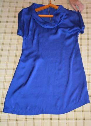 Легкое синее платьице от new look