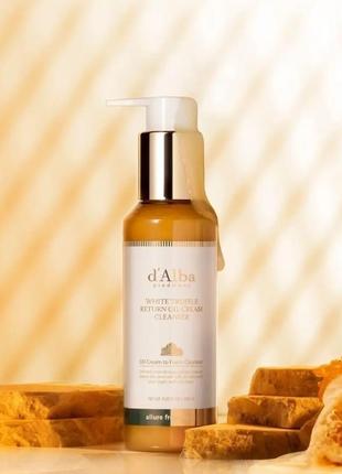 Очищающее крем-масло для лица d'alba white truffle return oil cream cleanser 150 мл