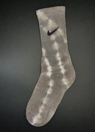 Шкарпетки в стилі тай-дай “brownline”1 фото