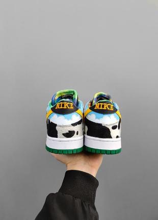 Далматинец кроссовки nike sb dunk x ben & jerry's пятнистые белые с черным голубые зеленые далматине4 фото