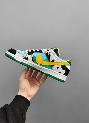 Далматинец кроссовки nike sb dunk x ben & jerry's пятнистые белые с черным голубые зеленые далматине5 фото