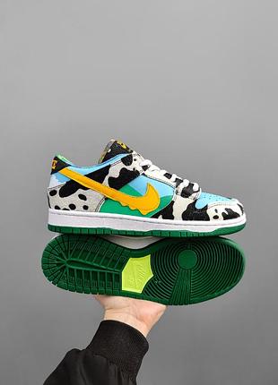 Далматинец кроссовки nike sb dunk x ben & jerry's пятнистые белые с черным голубые зеленые далматине2 фото