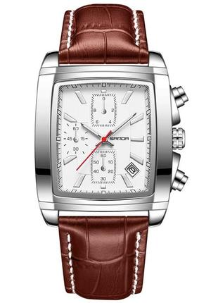 Годинник чоловічий sanda matrix наручний годинник чоловічий класичний годинник кварцовий годинник
