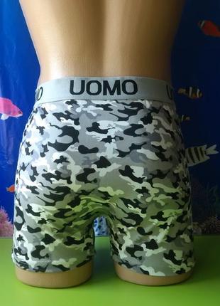 Трусы боксеры uomo набор 4xl. 5xl. 6xl.5 фото