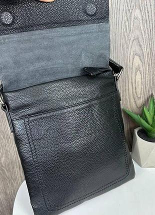 Модна чоловіча сумка-планшетка шкіряна , сумка-планшет із натуральної шкіри барсетка3 фото