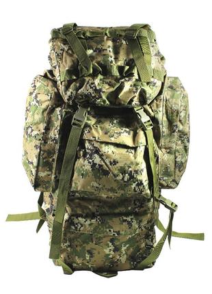 Рюкзак тактичний aokali outdoor a21 camouflage green армійська сумка 65l