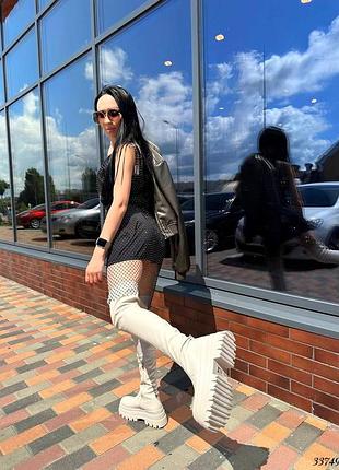 Ботфорти панчохи