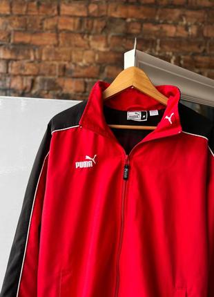 Puma vintage men's full zip jacket винтажная куртка2 фото