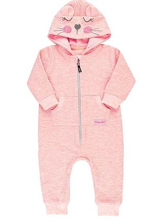 Якісний демісезонний комбінезон 68-92см, комбінезон на прохолодну погоду з капішоном, чоловічок для малюків