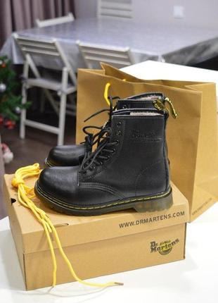 Dr.martens зимові шкіряні чоботи з хутром/осінь/зима/весна😍