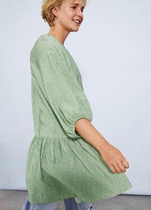Нові плаття h&m з натуральної тканини (50-54)( 54-60)1 фото