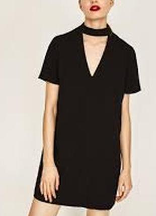 Сукня zara з чокером розмір  s