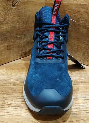 Зимові черевики кросівки чоловічі замшеві baas на хутрі! р. 436 фото