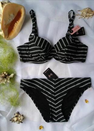 Роздільний купальник на великі груди hunkemoller 75e/s, 80e/s