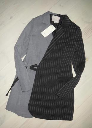 Плаття - жакет комбіноване сіро-чорне vera&lucy s1 фото