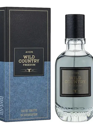 Туалетная вода wild country freedom для него (75 мл) avon / вил кантри фридом эйвон