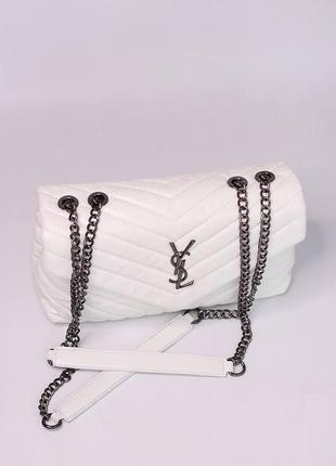 Ysl laurent 30 silver white