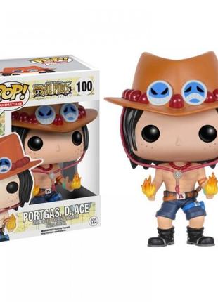 Ван пис фигурка funko pop one piece portgas d ace фанко поп портгас д эйс аниме фигурка игрушки для детей 103 фото