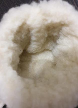 Тапули натуральная овчина3 фото