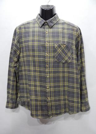 Мужская теплая рубашка с длинным рукавом identic man р.50-52 067rtx (только в указанном размере, 1 шт)