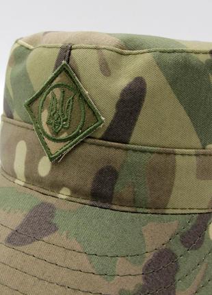 Кепка немка зсу (всу), тактическая мультикам кепка с гербом, армейская камуфляжная кепка с козырьком 60р.3 фото