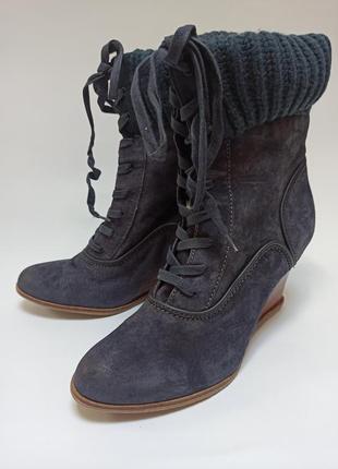 Сапожки женские pier one.брендовая одежда и обувь сток