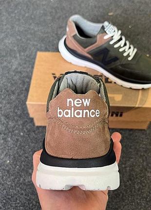Чоловічі шкіряні кросівки new balance4 фото