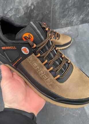 Чоловічі шкіряні кросівки merrell6 фото