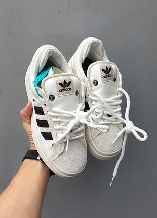Adidas campus × bad bunny
•white•