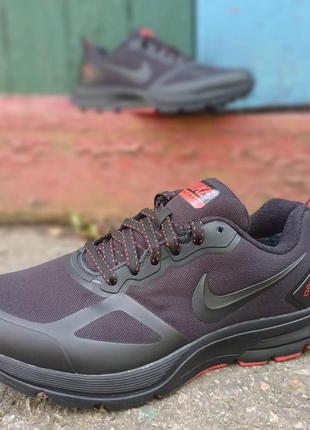 Кроссовки nike gore-tex красно-черные5 фото