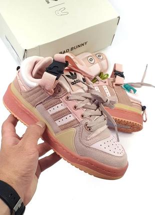 Adidas forum × bad bunny
•pink•