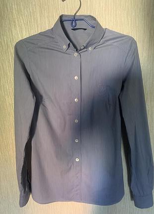 Massimo duti рубашка василькового цвета  р.s