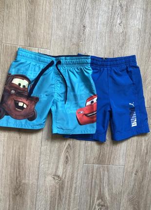Шорты пляжные комплект 3-4 года