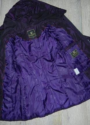 S/38*karuna*,оригінал!фіолетовий пуховик,куртка фіолетового кольору5 фото