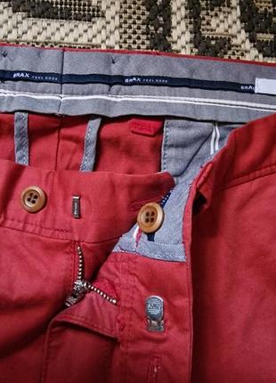Брендовые фирменные немецкие хлопковые стрейчевые брюки brax,оригинал,размер 40/34.4 фото