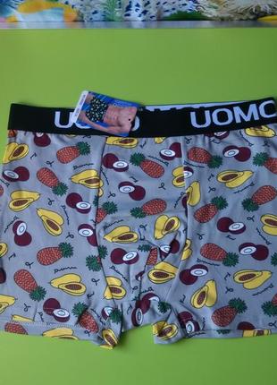 Трусы боксеры uomo набор 2xl.2 фото