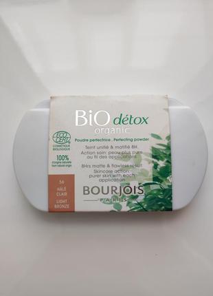 Компактна пудра bourjois bio detox organic1 фото