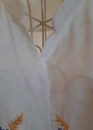 Блуза ручная вышивка5 фото