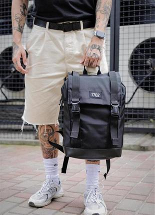 Чоловічий рюкзак роллтоп without explorer reflective black
