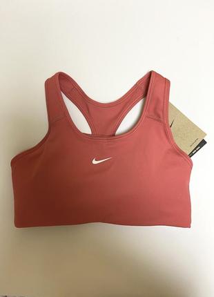 Топ спортивний nike dri-fit swoosh bra wmns оригінал