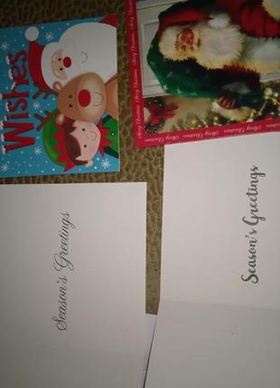 Листовки рождественские с конвертами2 фото