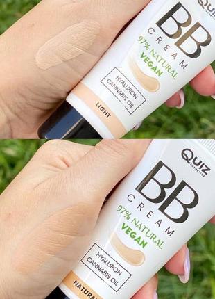 Тональный вв-крем quiz cosmetics bb beauty balm cream spf152 фото